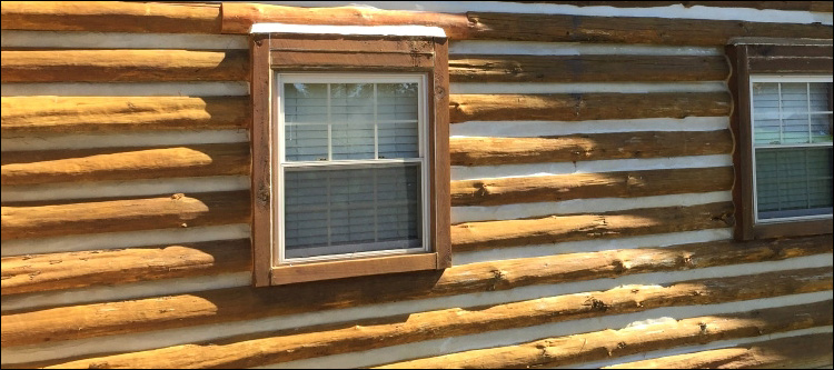 Log Home Whole Log Replacement  Cedar Mountain,  North Carolina